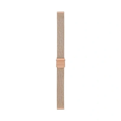 Immagine di Fossil Cinturino da Donna, 12 mm Litehide in Pelle o Acciaio, Oro Rosa