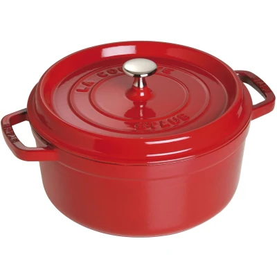 Immagine di Staub Casserole Cocotte Cherry ø 26 cm / 5.2 Liter