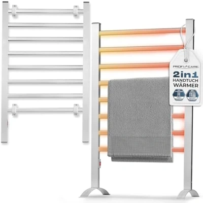 Immagine di Profi Care PC EHW 3115 Portasciugamani Verticale, parete Alluminio