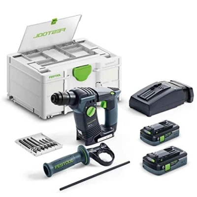 Immagine di Festool, Trapano + Avvitatore a batteria, Tassellatore batteria BHC 18 HPC 4,0 I Plus (Batteria ricaricabile)