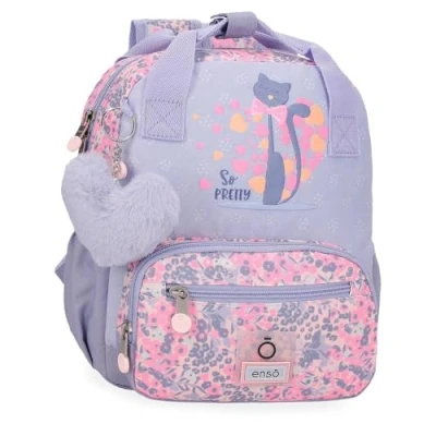 Immagine di Enso So Pretty Zaino prescolare adattabile a carrello Multicolore 23 x 28 10 cm Poliestere, multicolore, 23x28x10 cms,