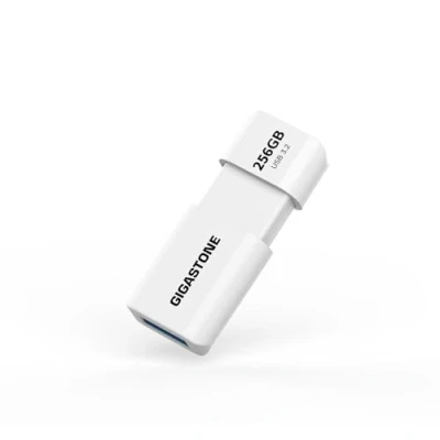 Immagine di Gigastone Chiavetta USB 256 GB, Z60 3.2 Gen 1 Serie, R/W 120/80 MB/s alta velocità, Senza cappuccio con design retrattile, compatibile interfaccia 2.0 / 3.0 3.1