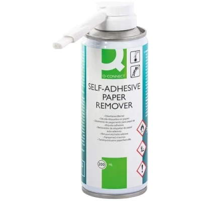 Immagine di Q CONNECT kf18620 Pulitore di colla per etichetta adesiva, 200 ML