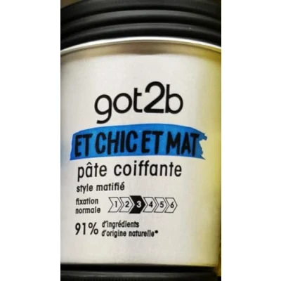 Immagine di Got2B Pasta per capelli “Got 2B et chic mat&quot;, 100 ml, 1 pezzo