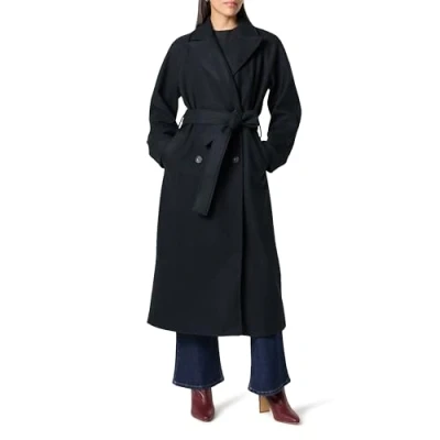 Immagine di The Drop Jessy Elongated Overcoat Cappotti, Nero, XXL