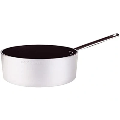 Immagine di Pentole Agnelli ALSA2105S18 Casseruola Alta con Manico, Alluminio, Argento, 18 cm