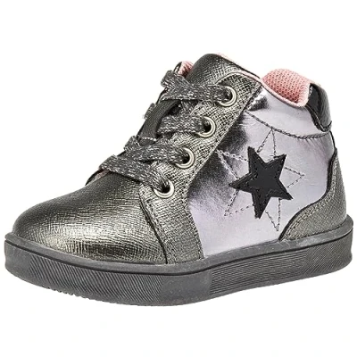 Immagine di Chicco Sneaker con zip laterale e stringhe, Bambina ragazza, Grigio, 25, Designed in Italy