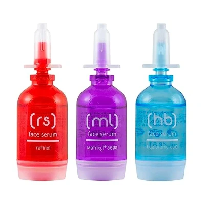 Immagine di Skincyclopedia set regalo per donne, la cura del viso anti invecchiamento, di bellezza con siero retinolo, ialurone e peptide, compleanno perfetto,