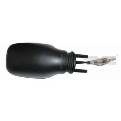 Immagine di Specchietto retrovisore esterno Tyc 329 0013 Dx nero Regolazione:comando cavo flessibile, convesso ROVER: 200 Hatchback