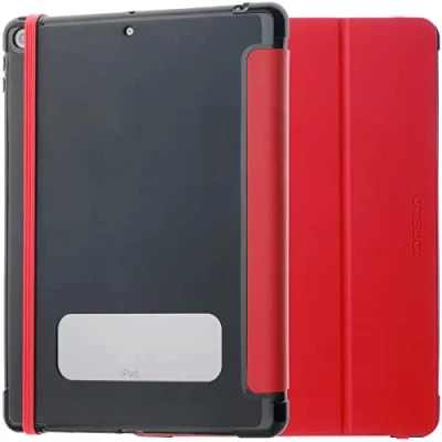 Immagine di Otterbox Cover React Folio Case per iPad 10, 2&#039; (8.ª gen 2020/9.ª 2021), antishock e cadute, sottile, custodia protettiva, testata a norme MIL STD 810G, Rosso