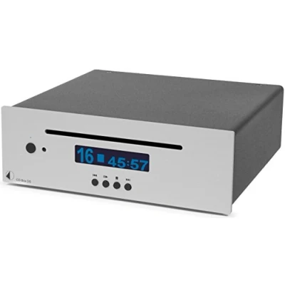 Immagine di Pro Ject CD Box DS Lettore puro per prestazioni sonore di prima classe, progettato esclusivamente audio, riduce al minimo il jitter Argento