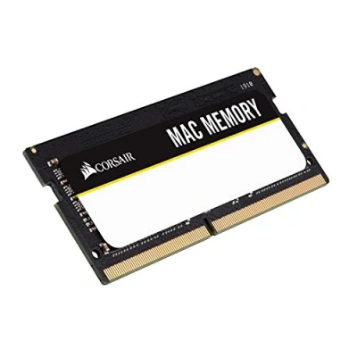 Immagine di Corsair Mac Memory SODIMM 8GB (1x8GB) DDR3L 1600MHz CL11 Memoria per Sistemi Mac, Qualificata Apple , Nero