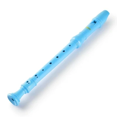 Immagine di Sondery Flauto dolce soprano con diteggiatura tedesca, durevole, per principianti, corpo in plastica facile da suonare, include custodia il trasporto