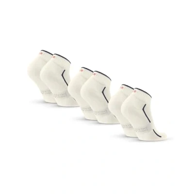 Immagine di DANISH ENDURANCE Fantasmini Uomo Donna Cotone, Calzini in Cotone Biologico, Estivi, 3 o 6 Paia, Bianco/Blu Marino pack, 43 47