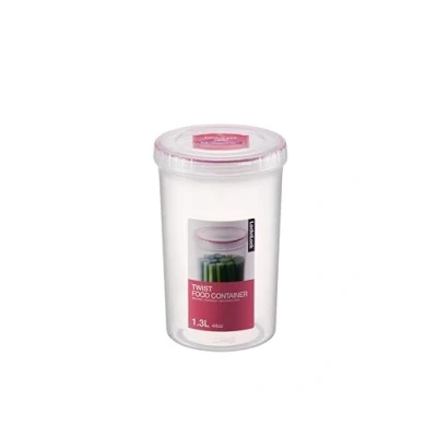 Immagine di Lock &amp; Lock, Contenitore Rotondo, Plastica Trasparente, 1.3 L