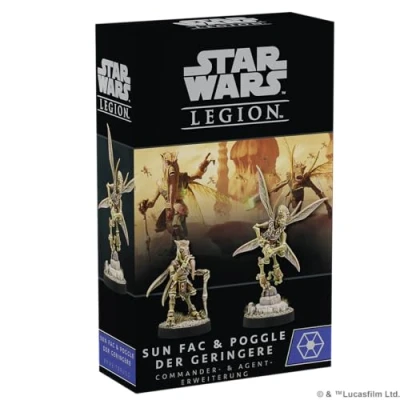 Immagine di Atomic Mass Games, Star Wars: Legion Sun Fac &amp; Poggle der Minore, Commander e Agent, Tabletop, 2 giocatori, dai 14+ anni in su, 120 180 minuti, tedesco