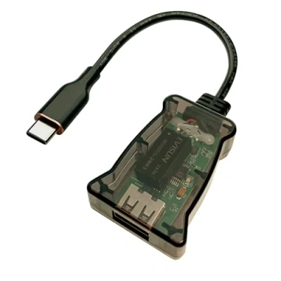 Immagine di DSD TECH SH G01C Isolatore USB C 480M ad alta velocità (0,5FT)