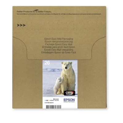 Immagine di EPSON MULTIPACK 4 COLOURS 26 CLARIA PREMIUM EASYMAIL (MOQ 32)