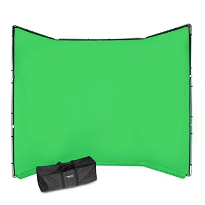 Immagine di Manfrotto Mlbg4301Kg Kit Fondale Chroma Key Fx 4X2,9 M Verde