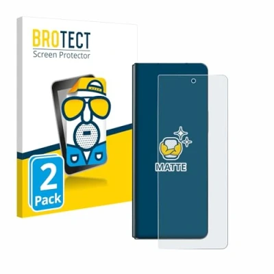 Immagine di brotect Pellicola Protettiva Opaca per Samsung Galaxy Z Fold 4 Anti Riflesso (2 Pezzi)