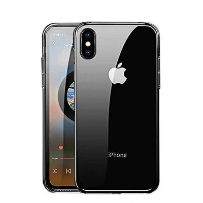 Immagine di NEW&#039;C Cover Compatibile con iPhone XS Max, Custodia Gel Trasparente Morbida Silicone Sottile TPU [Ultra Leggera e Chiaro]