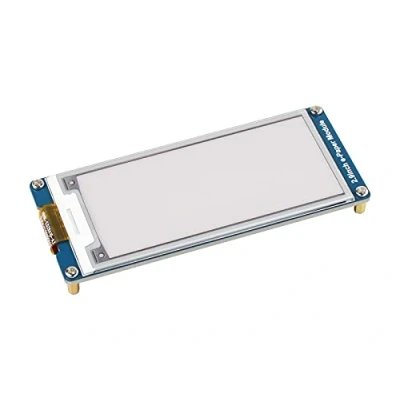 Immagine di Waveshare 2.9Inch E Paper Display Module(B) 296x128 Resolution 3.3v/5v Ink Electronic Screen,Red Black White Three Color for Raspberry Pi/Jetson Nano/Arduino/STM32