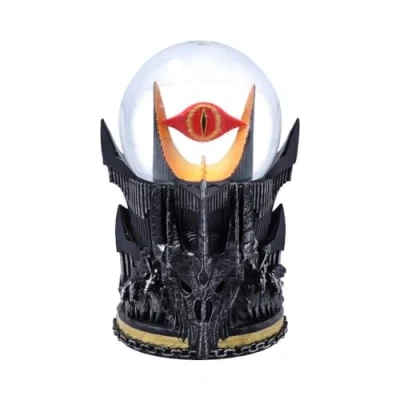 Immagine di Nemesis Now Licenza Ufficiale Sauron Snow Globe, Lord of The Ring, Grigio, 18 cm