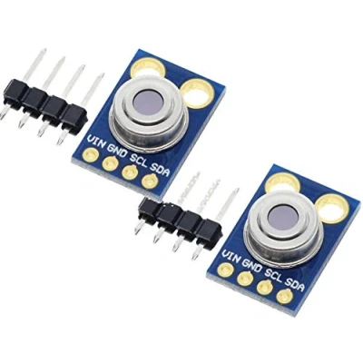 Immagine di TECNOIOT 2pcs GY 906 MLX90614 Non Contact Infrared Temperature Sensor Module MLX90614ESF