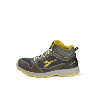 Immagine di Utility Diadora Run Mid S3 SRC ESD, Scarpe da Ginnastica Unisex Adulto, Multicolore (Castle Rock/Insignia Blue), 37 EU