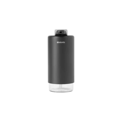 Immagine di Brabantia SinkStyle dispenser di sapone Elegante per mani e detersivo liquido Organizzatore resistente alla corrosione, minerale Infinite Grey, 200 ml
