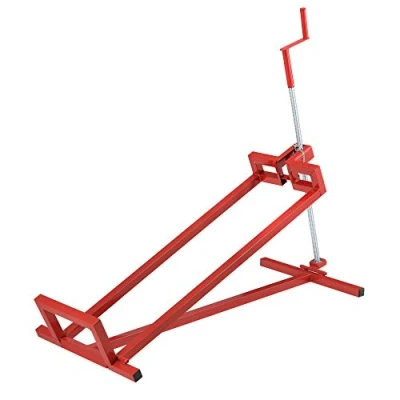 Immagine di pro.tec Sollevatore per Trattorini Tagliaerba/Tosaerba/Rasaerba/Quad Cric Meccanico in Acciaio Manutenzione/Pulizia Carico Max. 400 kg