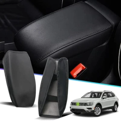 Immagine di SHAOHAO Car Console per Tiguan MK2 2016 2023 Tarraco 2019 Accessori la Protezione Automatica Anti Sporco Resistente ai Graffi