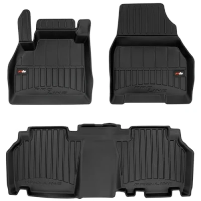 Immagine di M MOTOS Tappetini in gomma per auto adatto Renault Kangoo II 2007 2021 Migliorate il vostro comfort di viaggio con tappetino antiscivolo 3D. tutte le stagioni,
