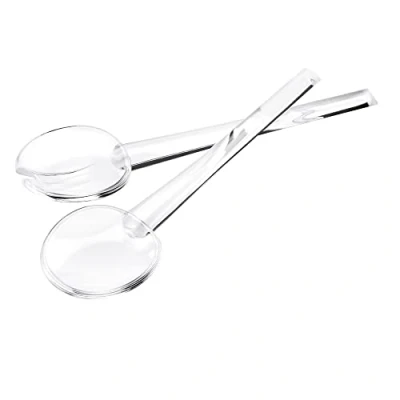 Immagine di Guzzini 08070100 Posate Insalata, Plastica, Trasparente