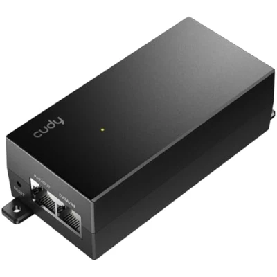 Immagine di Cudy, POE200 30W Gigabit PoE+, iniettore PoE, uscita 48V 54V/30W, 10/100/1000 Mbit/s RJ 45, IEEE 802.3af / 802.3at, adattatore PoE