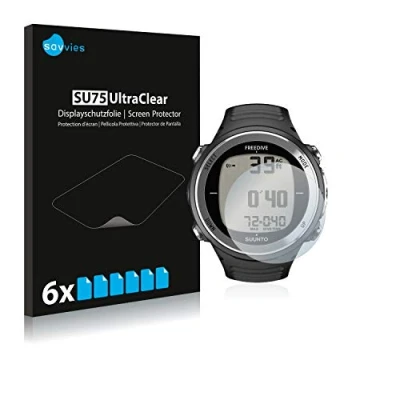 Immagine di savvies (6 Pezzi Pellicola Protettiva per Suunto D4F Protezione Schermo Trasparente