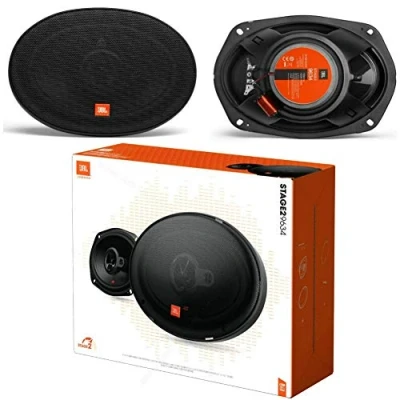 Immagine di 2 altoparlanti coassiali a 3 vie JBL STAGE2 9634 6 x 9&quot; 15,00 23,00 cm 150 230 mm 70 watt rms 420 max 4 ohm 92 db, coppia