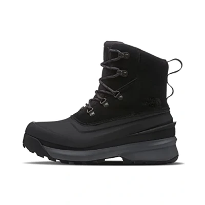 Immagine di The North Face Chilkat Stivaletti stringati, Uomo, Taglia: 43, Black Pelle e tessuto