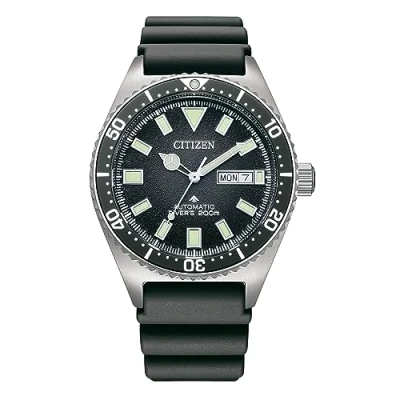 Immagine di Citizen Orologio Analogico Automatico Uomo con Cinturino in Poliuretano NY0120 01E