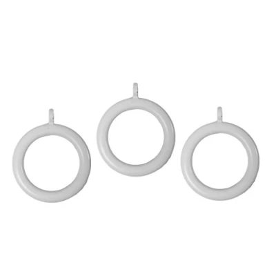 Immagine di Bulk Hardware Set di 24 anelli in plastica a occhiello, multicolore, BH03253