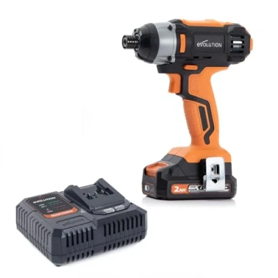 Immagine di Evolution Power Tools R180IDR Li Avvitatore a percussione cordless 18 V Ion EXT