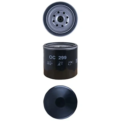 Immagine di MAHLE ORIGINAL OC 299 Filtro olio con una valvola blocco arretramento ad avvitamento MITSUBISHI: Canter 6.Generation, ISUZU: Trooper I SUV