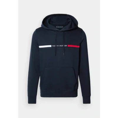 Immagine di Tommy Hilfiger Chest Insert Hoody Felpa con cappuccio, Uomo, Taglia: Small, Desert sky