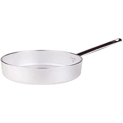Immagine di Pentole Agnelli ALMR110720 Linea Alluminio 5mm Casseruola Bassa con 1 Manico, 20 cm, Acciaio, Argento