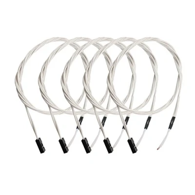 Immagine di HALJIA 5PCS Termistore sensore di temperatura Ntc 3950 100 K con 1 meter cablaggio e Jumper connettore Compatibile RepRap stampante 3D Prusa