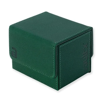 Immagine di Vault X Exo Tec® Modulo modulare per 100+ carte TCG, coperchio magnetico staccabile, compatibile con Commander e collezionabili standard, colore: Verde