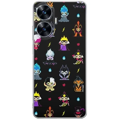 Immagine di ERT GROUP custodia per cellulare Realme C55 originale e con licenza ufficiale Disney, modello Disney Villains 007 adattato in modo ottimale alla forma dello smartphone, TPU
