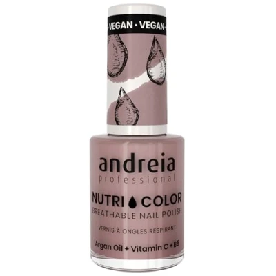 Immagine di Andreia Professional NutriColor Smalto per unghie Vegan Traspirante Colore NC6 Viola 10.5ml