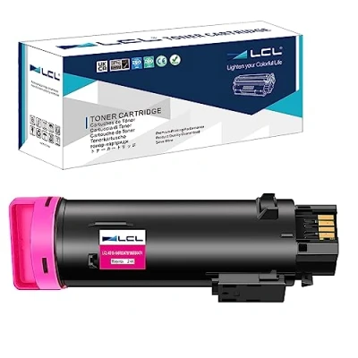 Immagine di LCL Compatibile Cartucce Toner 6510 6510DN 6510N WorkCentre 6515 6515DN Sostituzione per Xerox 6515/6515DN/6515 V/N /WorkCentre 6515DNI/6515DNM/6515N 106R03478 106R03474 2400Pagine(Magenta)