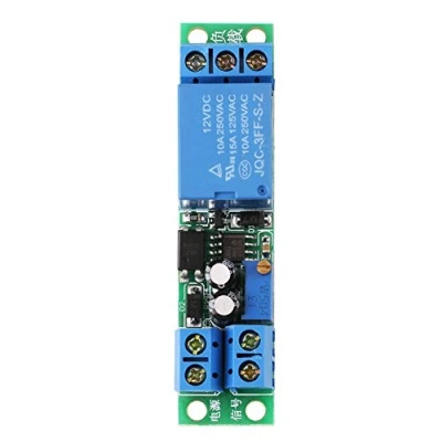 Immagine di Modulo Relè Interruttore di Ritardo 12V, Temporizzato 0 25 Secondi Accensione/Spegnimento con Isolatore Optoaccoppiatore, Normalmente aperto